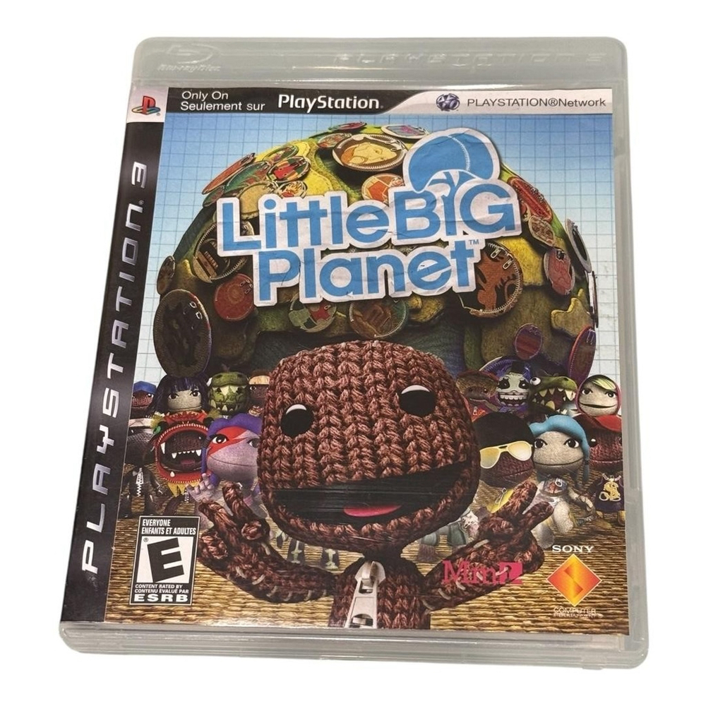 LittleBigPlanet PlayStation 3 PS3 Complete CIB Video Game w/ Manual Family Sony